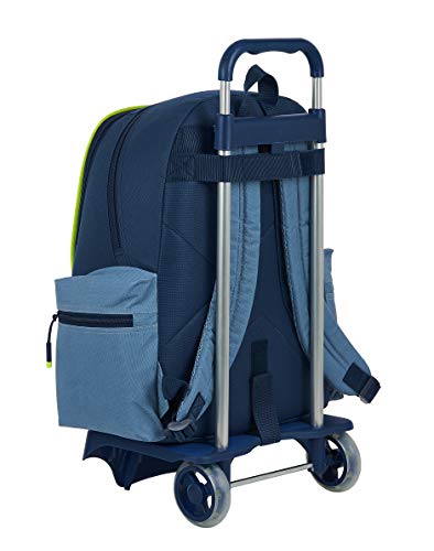 Safta 612098313 Mochila Escolar con Carro 905 de Munich Lima, 320x170x430mm