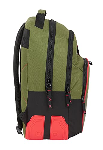 Safta Mochila Escolar de Munich Dynamo, 320x150x420 mm, Verde