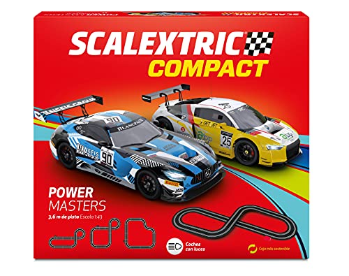 Scalextric Pista-Circuito, Color Power Masters (Scale Competition Xtreme.SL 1)