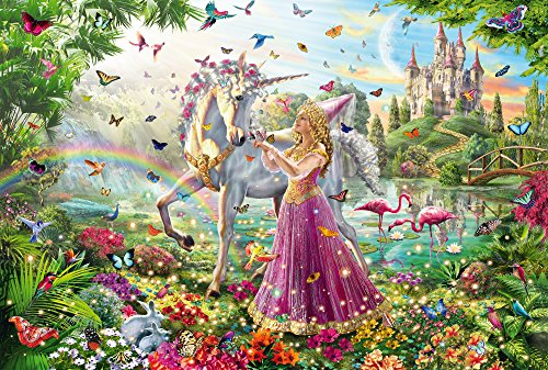 Schmidt Spiele 56197 Schöne Hada En El Bosque Mágico Puzzles, 200 Piezas