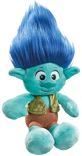 Schmidt Spiele- Trolls Branch - Peluche (27 cm), Color carbón (42718)