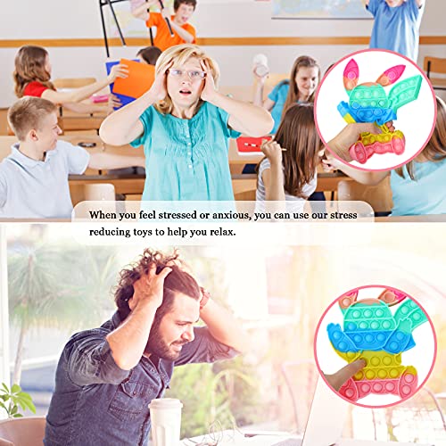 Sinwind Pop it Fidget Toy, Pikachu Push Bubble Fidget Juguete Antiestres, Sensorial Fidget Juguete para Autismo Ansiedad Niños Y Adultos