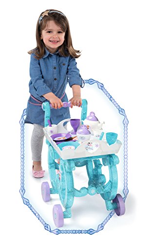 Smoby 310577 Carrito de Té Frozen, Color Azul/Morado/Blanco