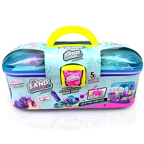 So Sand DIY- MALETIN Satisfying, Multicolor (Canal Toys SDD026)
