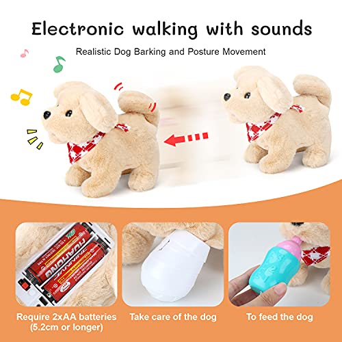Sotodik Veterinaria Perritos de Juguetes Cuidado de Mascotas Juego de rol Regalos Mascotas Perros Accesorios Veterinaria Enfermería Doctora Kit Juego de Roles Regalos para Niños Niñas 2 3 4 5 Años