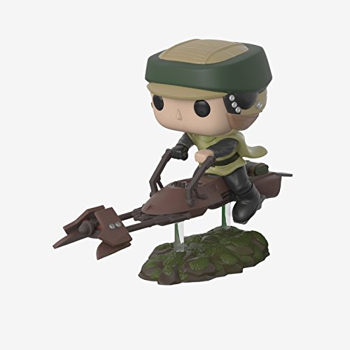 Star Wars CHASE Luke Skywalker on Speeder Bike Deluxe Pop! Vinyl Bobble Head (Luke Skywalker)