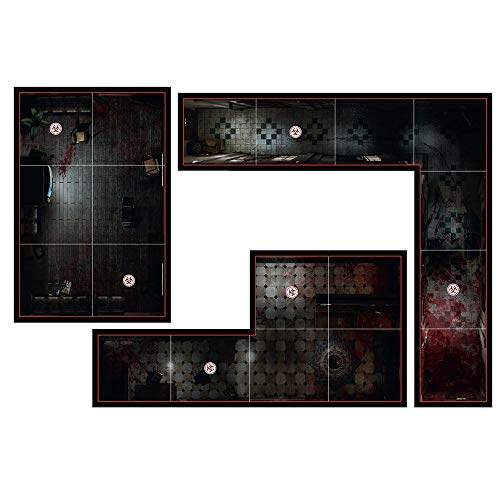 Steamforged Games SFRE2-001 Resident Evil - Juego de Mesa (versión Inglesa), Multicolor