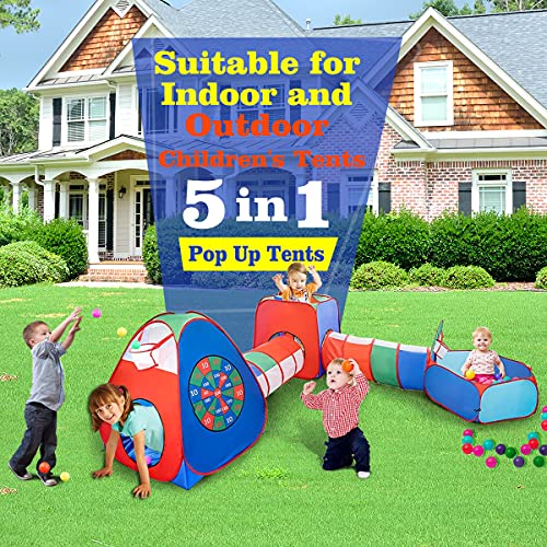 STLOVe Carpa niños，Túnel De Juego Personalizado para Juguetes De Carpa Emergente para Niños（Sin Pelota） Juguetes Cumpleaños para Niñas Niños Bebés Tiendas De Campaña.