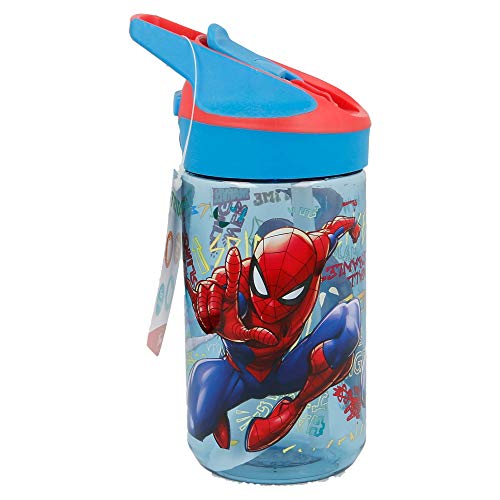 Stor Botella TRITAN Premium 480 ML | Spiderman Graffiti