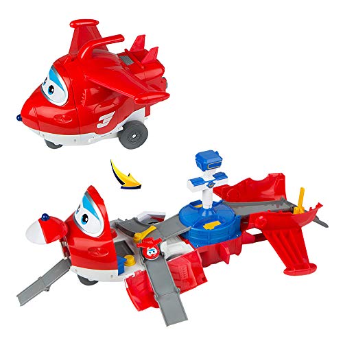 Super Wings- Jett maletín transformable en Aeropuerto, Color surtido (ColorBaby 43976)