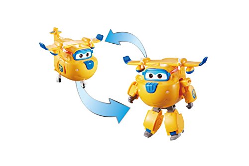 Super Wings YW710220 Transforming Donnie, color azul (AuldeyToys , color/modelo surtido