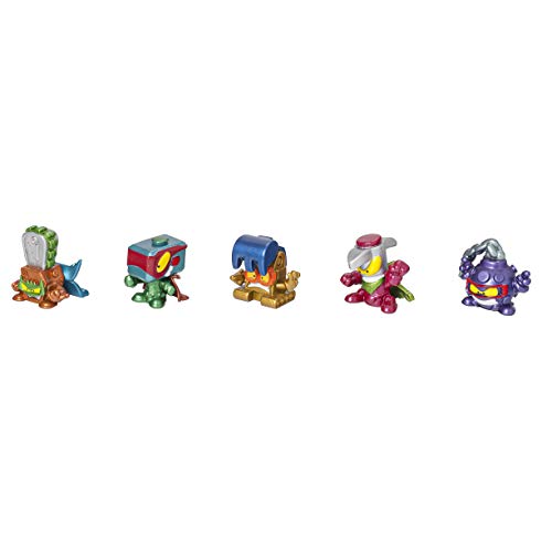 SuperZings - Serie 4 - Display 4x8 Lata Danger Gang (PSZSD48TIN10) con 5 Exclusivos Super Villanos