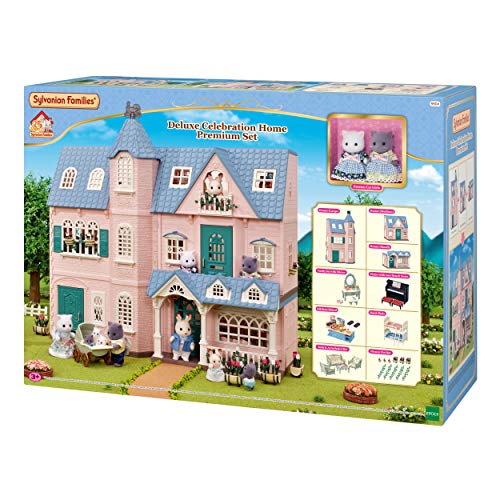 SYLVANIAN FAMILIES- Deluxe Celebration Home Premium Set, Color (EPOCH 5504)