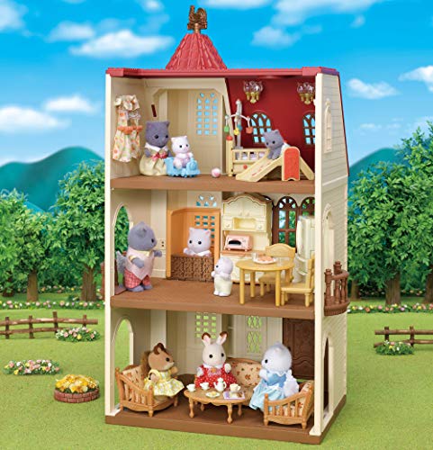 Sylvanian Families-La Casa del Torreón Doll House (Epoch para Imaginar 05400)