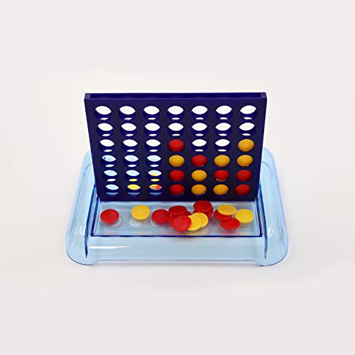 Tachan 741T00486 - Juegos de Viaje 3 en 1 Que Incluye 4 en línea, Quién es quién y Batalla de Barcos