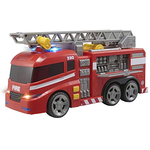 Teamsterz 1416390 Camión de Bomberos con Luz y Sonidos, 42 cm