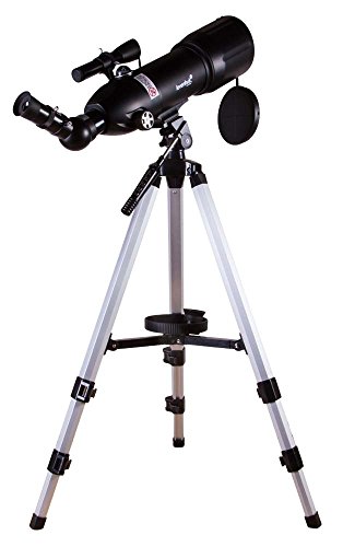 Telescopio Levenhuk Skyline Travel 80 – Refractor Portátil con Bolsa y Óptica con Revestimiento Múltiple Completo