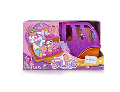 The Bellies - Bellies Resort SPA, Accesorio muñeco bebé para niños y niñas a Partir de 3 años (Famosa 700015538) + Bellies- Kit de Cuidados para muñecos bebé (Famosa 700014343)
