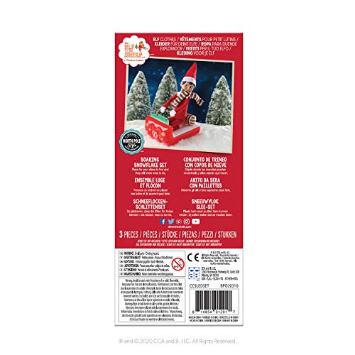 The Elf on the Shelf Claus Couture Soaring Snowflake Set - MUÑECA Elf NO INCLUIDA | Elf on The Shelf Clothes, Ideas, Accessories and Props in Santa's Christmas Store