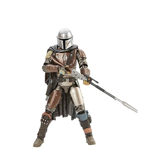 The Mandalorian Figura 19 cm Star Wars Black Series Carbonized Collection