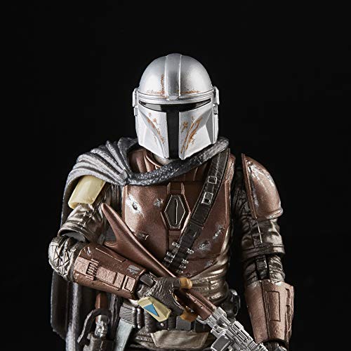 The Mandalorian Figura 19 cm Star Wars Black Series Carbonized Collection