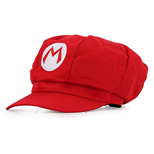 thematys® Super Mario Gorra Luigi - Disfraz de Adulto y Niños Carnaval y Cosplay - Classic Cappy Cap