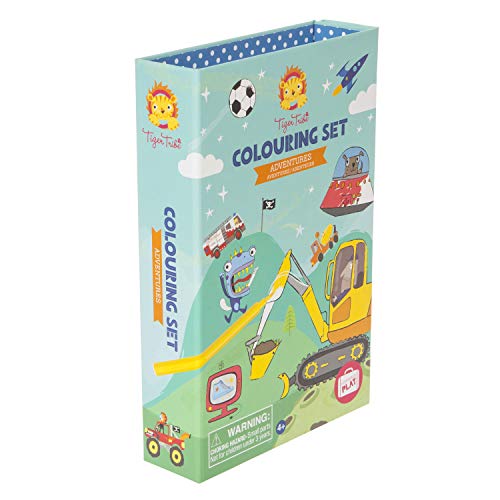 Tiger Tribe 6-0207 Libro/álbum para Colorear Libro y página para Colorear - Libros y páginas para Colorear (Libro/álbum para Colorear, 48 páginas, Niño, Niño, 3 año(s))