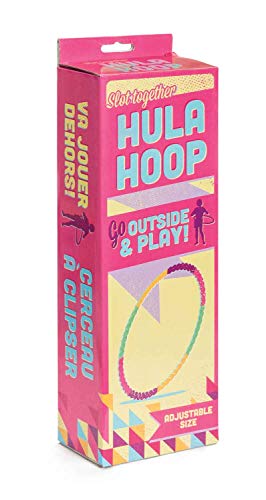 Tobar 21632 Hula Hoop para niños, para armar, a partir de 8 secciones de colores, diámetro 66cm y diámetro 75 cm