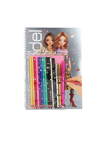 Top Model 8760 para Colorear con – Juego de bolígrafos