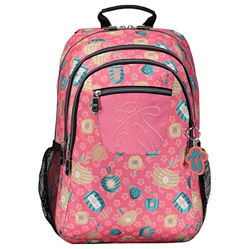 TOTTO Marcador - Mochila Casual, Multicolor, 40 cm