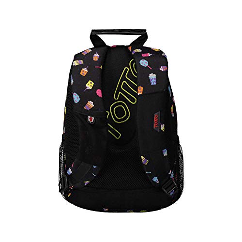Totto-Mochila Escolar Estampado cinematy - Tempera