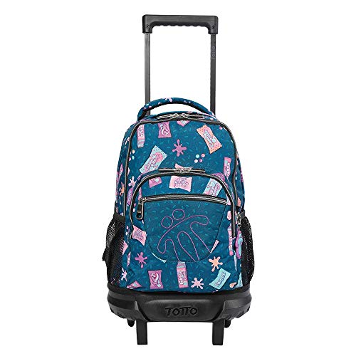 TOTTO Morral Rue Bomper Resma Mochila, Mujer, Estampado, Talla Única