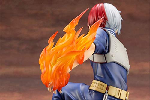 TQGG My Hero Academia Shoto Todoroki PVC Figura 1/8 Escala Anime Juguete en Caja Modelo