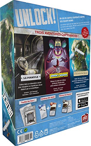 Unlock! Escape Adventures Asmodee - Juego de mesa