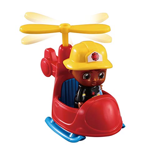 VTech- Camión de Bomberos 2 en 1, Convertible en estación. con más de 180 Canciones, Frases y melodías. (3480-529822)