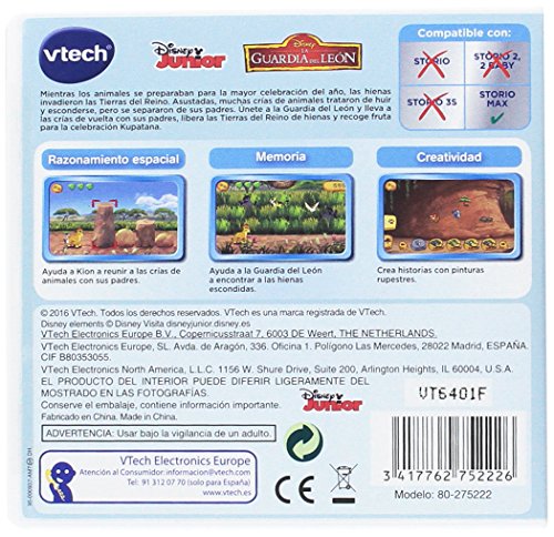 VTech- Juego Educativo para Storio, Multicolor (3480-275222)