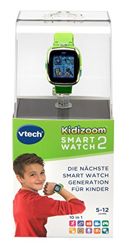 VTech - Kidizoom Reloj Inteligente multifunción DX, Color Verde, versión Alemana