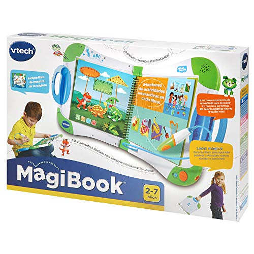 VTech - Magibook Juego Interactivo para Niños, Multicolor (80-602122)