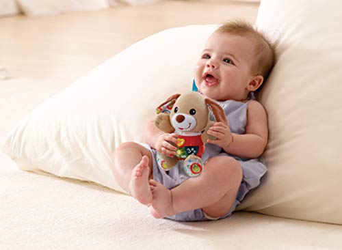 VTech- Pequeperrito Peluche Interactivo, Multicolor (3480-502322)