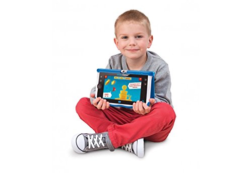 VTech Storio MAX 7 Multifunctional Gadget - electrónica para niños (Multifunctional Gadget, MicroSD (TransFlash), Botones, Sensor, Negro, Azul, Color Blanco, Polímero de Litio, Niño/niña)