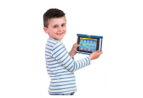 VTech Storio MAX 7 Multifunctional Gadget - electrónica para niños (Multifunctional Gadget, MicroSD (TransFlash), Botones, Sensor, Negro, Azul, Color Blanco, Polímero de Litio, Niño/niña)