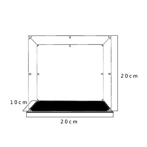wangxike Vitrina de Acrílico Compatible con Lego 75957 Harry Potter - Autobús Noctámbulo, Vitrina A Prueba De Polvo Caja de Exhibición (Juego de Modelo No Incluido)