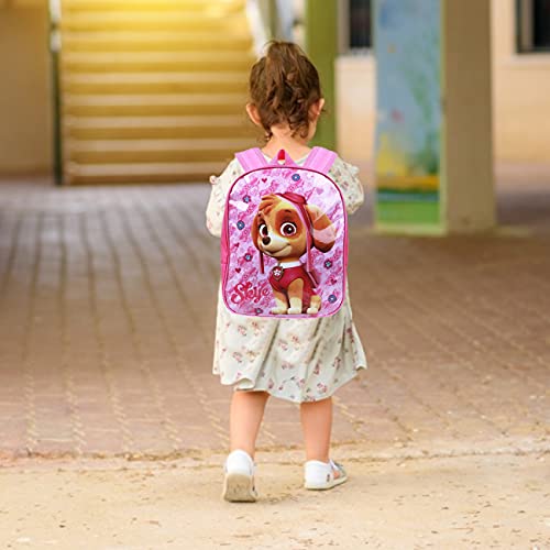WENTS - 2 mochilas escolares para niños con hebilla en el pecho de La patrulla canina
