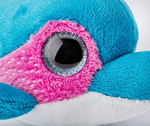 Wild Republic Delfín de peluche, L'il Sweet & Sassy, 13 cm