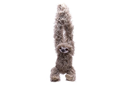 Wild Republic - Hanging Sloth, Perezoso de Peluche con Velcro, 44 cm (16387)