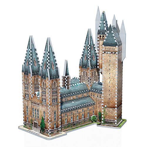 Wrebbit 3D-La Torre de la Astronomía de Hogwarts Harry Potter Puzzle 3D, Multicolor (W3D-2015)