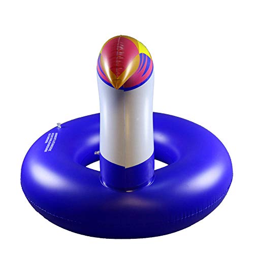 WZXHN Piscina de tucán Inflable de 2 tamaños Flotador 2020 Verano Azul Ride-On Anillo de natación Adultos Niños Agua Fiesta de Vacaciones Juguetes Piscina-175x120CM