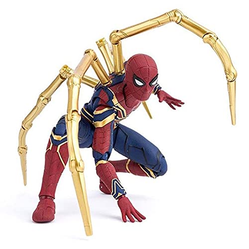 Xiao Yu Avengers Infinity War Iron Spider Spiderman Figura De Superhéroes Modelo De Juguetes For Niños
