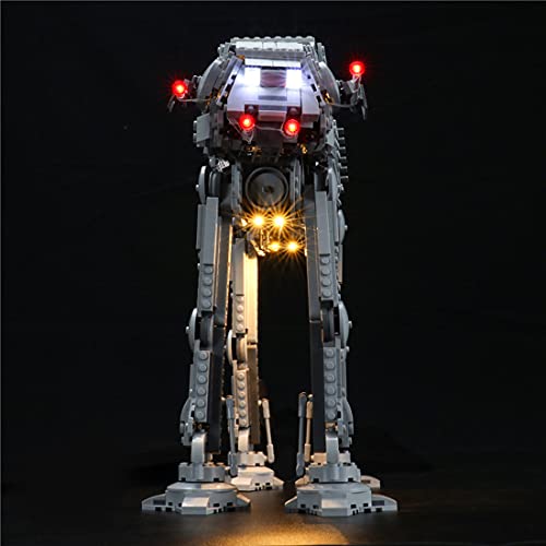 YaYashow Juego de luces LED para Lego 75288 Star Wars AT AT AT, juego de iluminación compatible con Lego 75288 (modelo no incluido)