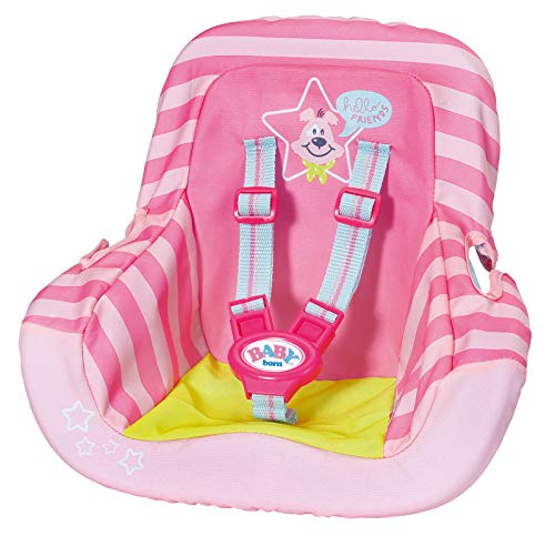 Zapf-827512 Zapf 827512 Baby born-Asiento infantil para coche, color carbón , color/modelo surtido